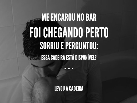 CADEIRA 4 bar encarou meme 