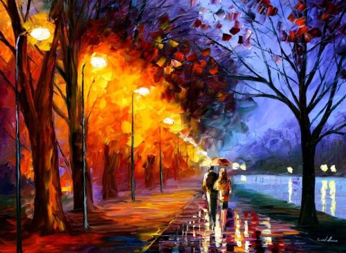 Leonid Afremov (born in Vitebsk, 1955) is a Belarusian